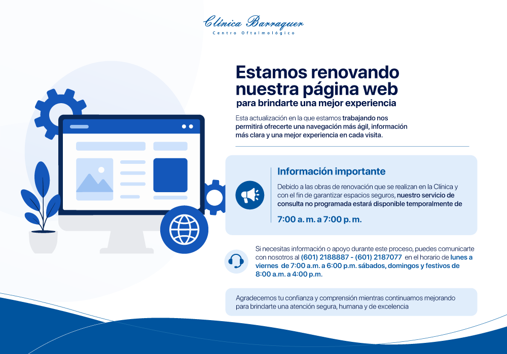 Clínica Barraquer - En Mantenimiento