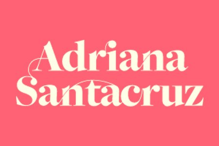 Logo Adriana Santacruz